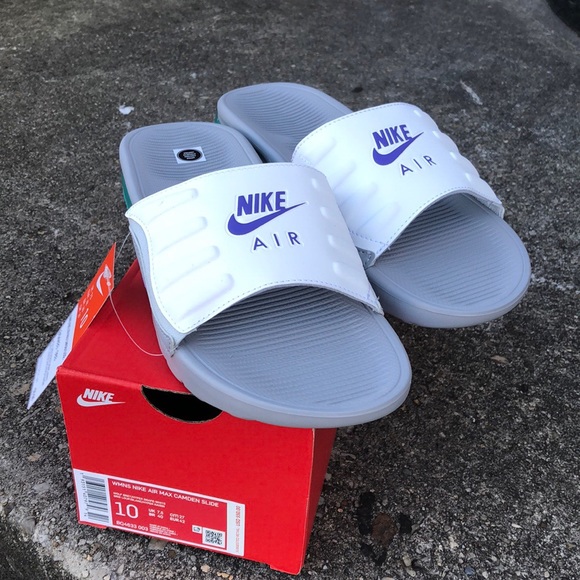 nike air max camden slide blue